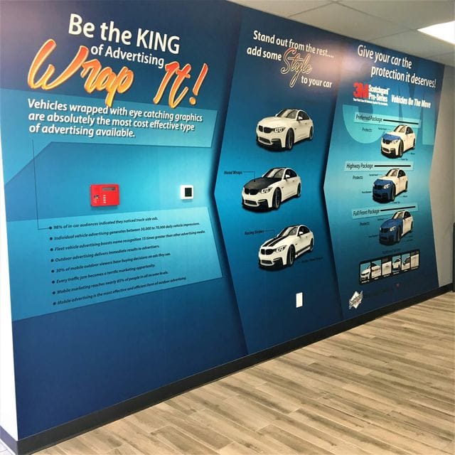 custom wall graphics for businesses